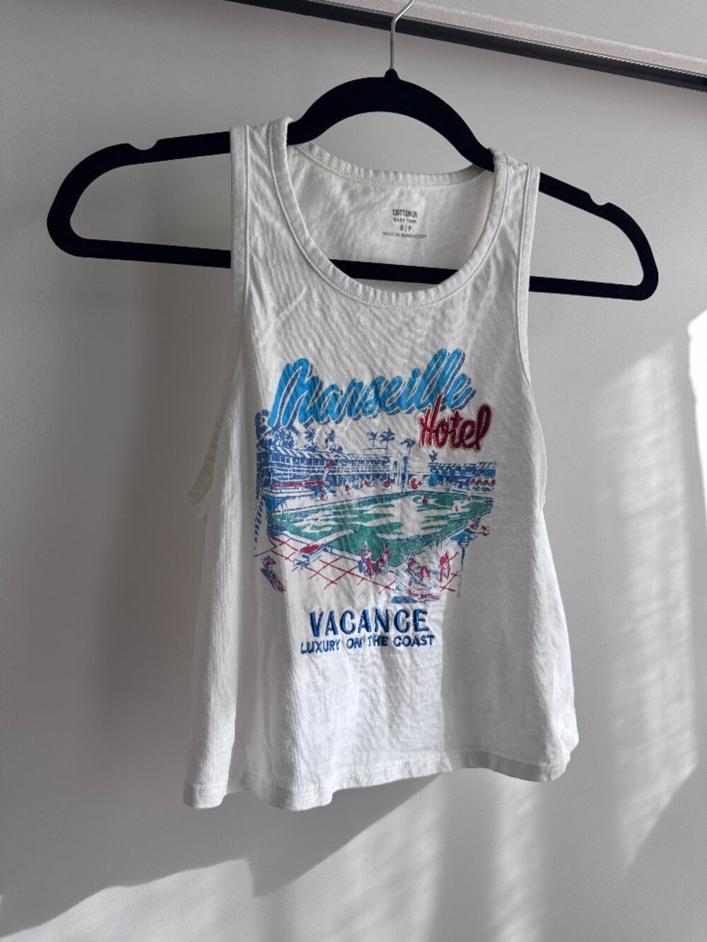 Cotton On Designed Sleeveless Crop Top